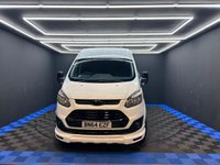 USED 2014 64 FORD TRANSIT CUSTOM 2.2 TDCi 290 Panel Van 5dr Diesel Manual L2 H1 (186 g/km, 98 bhp) 12 MONTHS MOT, BLACK ALLOY WHEELS