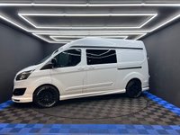 USED 2014 64 FORD TRANSIT CUSTOM 2.2 TDCi 290 Panel Van 5dr Diesel Manual L2 H1 (186 g/km, 98 bhp) 12 MONTHS MOT, BLACK ALLOY WHEELS