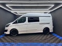 USED 2014 64 FORD TRANSIT CUSTOM 2.2 TDCi 290 Panel Van 5dr Diesel Manual L2 H1 (186 g/km, 98 bhp) 12 MONTHS MOT, BLACK ALLOY WHEELS