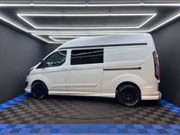 USED 2014 64 FORD TRANSIT CUSTOM 2.2 TDCi 290 Panel Van 5dr Diesel Manual L2 H1 (186 g/km, 98 bhp) 12 MONTHS MOT, BLACK ALLOY WHEELS