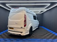 USED 2014 64 FORD TRANSIT CUSTOM 2.2 TDCi 290 Panel Van 5dr Diesel Manual L2 H1 (186 g/km, 98 bhp) 12 MONTHS MOT, BLACK ALLOY WHEELS
