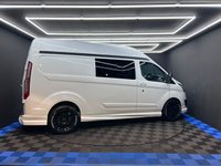 USED 2014 64 FORD TRANSIT CUSTOM 2.2 TDCi 290 Panel Van 5dr Diesel Manual L2 H1 (186 g/km, 98 bhp) 12 MONTHS MOT, BLACK ALLOY WHEELS