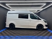 USED 2014 64 FORD TRANSIT CUSTOM 2.2 TDCi 290 Panel Van 5dr Diesel Manual L2 H1 (186 g/km, 98 bhp) 12 MONTHS MOT, BLACK ALLOY WHEELS