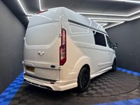 USED 2014 64 FORD TRANSIT CUSTOM 2.2 TDCi 290 Panel Van 5dr Diesel Manual L2 H1 (186 g/km, 98 bhp) 12 MONTHS MOT, BLACK ALLOY WHEELS