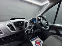 USED 2014 64 FORD TRANSIT CUSTOM 2.2 TDCi 290 Panel Van 5dr Diesel Manual L2 H1 (186 g/km, 98 bhp) 12 MONTHS MOT, BLACK ALLOY WHEELS