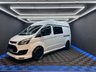 USED 2014 64 FORD TRANSIT CUSTOM 2.2 TDCi 290 Panel Van 5dr Diesel Manual L2 H1 (186 g/km, 98 bhp) 12 MONTHS MOT, BLACK ALLOY WHEELS