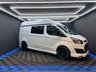 USED 2014 64 FORD TRANSIT CUSTOM 2.2 TDCi 290 Panel Van 5dr Diesel Manual L2 H1 (186 g/km, 98 bhp) 12 MONTHS MOT, BLACK ALLOY WHEELS