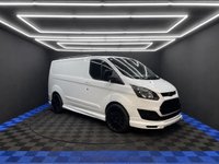 USED 2016 66 FORD TRANSIT CUSTOM 2.2 TDCi 270 Trend Panel Van 5dr Diesel Manual L1 H1 (186 g/km, 123 bhp) 12 MONTHS MOT, BLACK ALLOY WHEELS