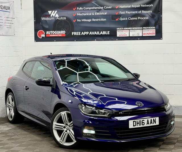 2016 16 VOLKSWAGEN SCIROCCO 2.0 TSI BlueMotion Tech R-Line Hatchback 3dr Petrol DSG Euro 6 (s/s) (180 ps) 