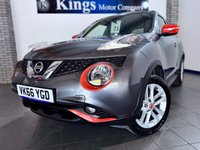 USED 2017 66 NISSAN JUKE 1.2 DIG-T N-Connecta SUV 5dr Petrol Manual Euro 6 (s/s) Ext Pack New Mot, FSH, Drive Away Today, 56,049 Miles,Sat Nav, Rear Camera,