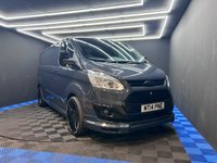 USED 2014 14 FORD TRANSIT CUSTOM 2.2 TDCi 290 Trend Panel Van 5dr Diesel Manual L2 H1 (186 g/km, 123 bhp) 12 MONTHS MOT, BLACK ALLOY WHEELS