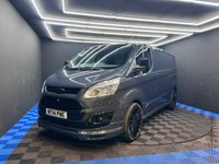 USED 2014 14 FORD TRANSIT CUSTOM 2.2 TDCi 290 Trend Panel Van 5dr Diesel Manual L2 H1 (186 g/km, 123 bhp) 12 MONTHS MOT, BLACK ALLOY WHEELS