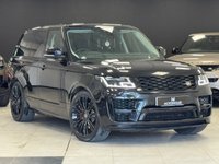 USED 2018 18 LAND ROVER RANGE ROVER 3.0 TD V6 Vogue SUV 5dr Diesel Auto 4WD Euro 6 (s/s) (258 ps) FSH + SVO STYLING + STEALTH PACK + MASSIVE SPEC
