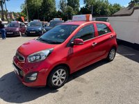 USED 2014 14 KIA PICANTO 1.0 2 Hatchback 5dr Petrol Manual Euro 5 (68 bhp) 1 LADY OWNER, &pound;20 TAX, NEW MOT