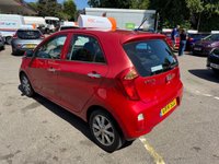 USED 2014 14 KIA PICANTO 1.0 2 Hatchback 5dr Petrol Manual Euro 5 (68 bhp) 1 LADY OWNER, &pound;20 TAX, NEW MOT