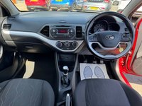 USED 2014 14 KIA PICANTO 1.0 2 Hatchback 5dr Petrol Manual Euro 5 (68 bhp) 1 LADY OWNER, &pound;20 TAX, NEW MOT