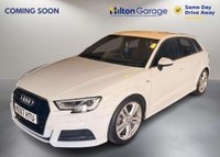 USED 2017 67 AUDI A3 1.5 A3 Sportback S Line TFSI Semi-Auto 5dr CLICK+COLLECT / HOME DELIVERY