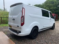 USED 2019 69 FORD TRANSIT CUSTOM 300 130BHP LWB L2 TREND 6 SEAT KOMBI CREW VAN **M SPORT LOOKS**NO VAT** 