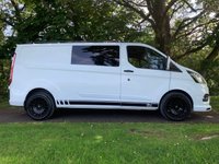 USED 2019 69 FORD TRANSIT CUSTOM 300 130BHP LWB L2 TREND 6 SEAT KOMBI CREW VAN **M SPORT LOOKS**NO VAT** 