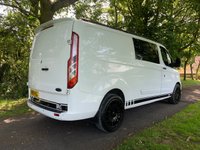 USED 2019 69 FORD TRANSIT CUSTOM 300 130BHP LWB L2 TREND 6 SEAT KOMBI CREW VAN **M SPORT LOOKS**NO VAT** 