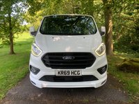 USED 2019 69 FORD TRANSIT CUSTOM 300 130BHP LWB L2 TREND 6 SEAT KOMBI CREW VAN **M SPORT LOOKS**NO VAT** 