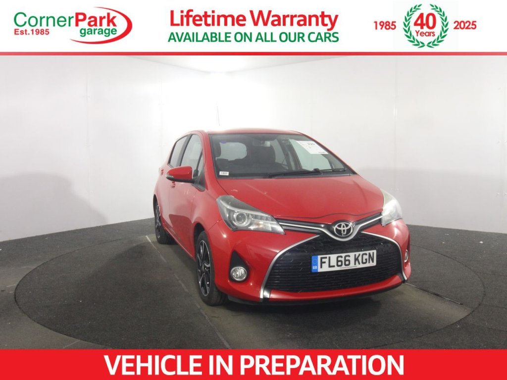 USED 2016 66 TOYOTA YARIS 1.33 Dual VVT-i Design Hatchback 5dr Petrol Manual Euro 6 (99 ps) 