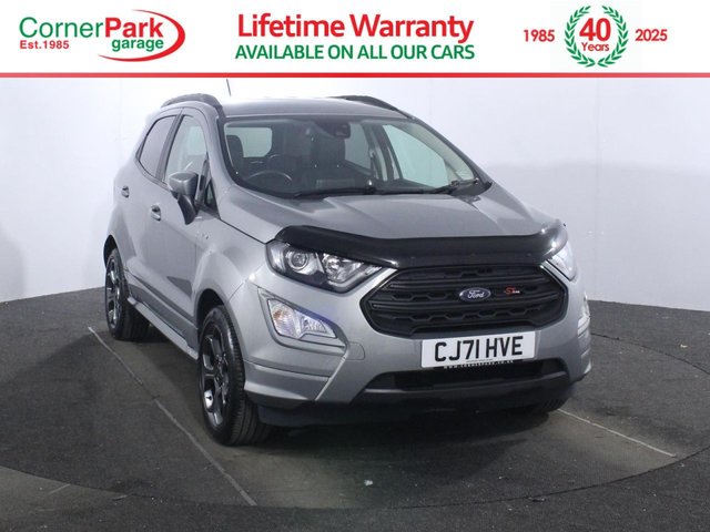 2022 71 FORD ECOSPORT 1.0T EcoBoost GPF ST-Line SUV 5dr Petrol Manual Euro 6 (s/s) (140 ps) 