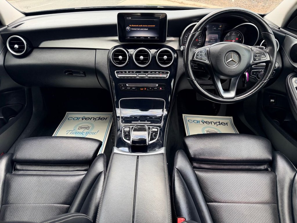 USED 2016 MERCEDES-BENZ C CLASS 2.1 C250d Sport Saloon 4dr Diesel 7G-Tronic+ Euro 6 (s/s) (204 ps) &pound;20 Road Tax|Camera|Heated Seats|Rear & Front Sensors|Cruise|