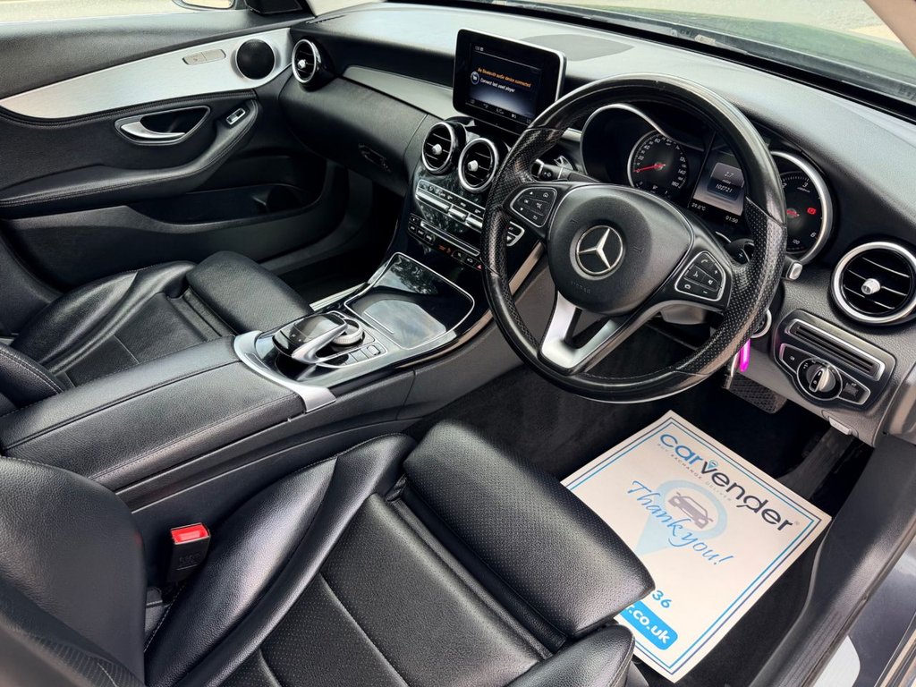 USED 2016 MERCEDES-BENZ C CLASS 2.1 C250d Sport Saloon 4dr Diesel 7G-Tronic+ Euro 6 (s/s) (204 ps) &pound;20 Road Tax|Camera|Heated Seats|Rear & Front Sensors|Cruise|