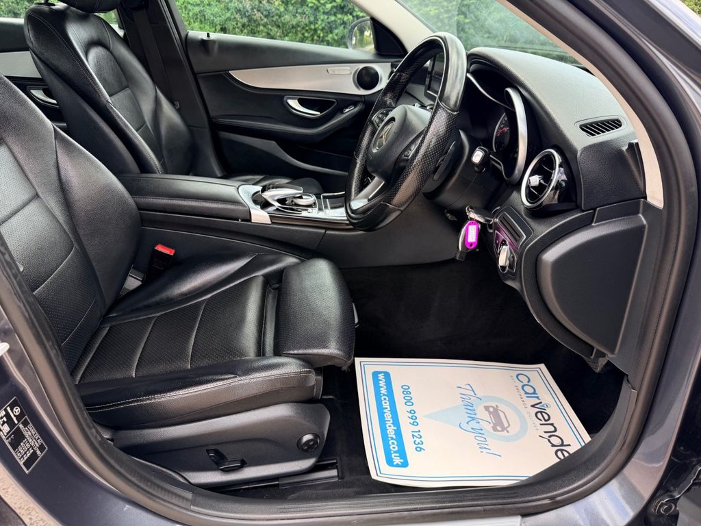 USED 2016 MERCEDES-BENZ C CLASS 2.1 C250d Sport Saloon 4dr Diesel 7G-Tronic+ Euro 6 (s/s) (204 ps) &pound;20 Road Tax|Camera|Heated Seats|Rear & Front Sensors|Cruise|