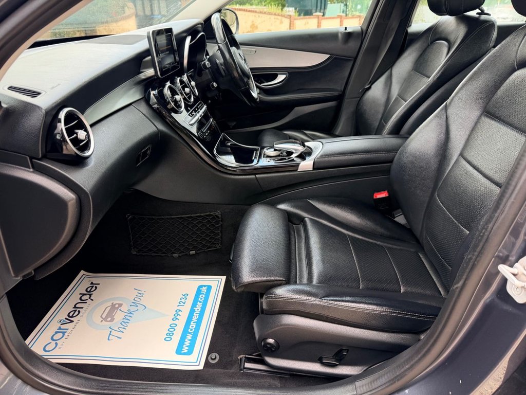 USED 2016 MERCEDES-BENZ C CLASS 2.1 C250d Sport Saloon 4dr Diesel 7G-Tronic+ Euro 6 (s/s) (204 ps) &pound;20 Road Tax|Camera|Heated Seats|Rear & Front Sensors|Cruise|