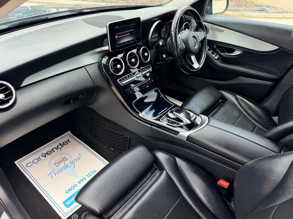 USED 2016 MERCEDES-BENZ C CLASS 2.1 C250d Sport Saloon 4dr Diesel 7G-Tronic+ Euro 6 (s/s) (204 ps) &pound;20 Road Tax|Camera|Heated Seats|Rear & Front Sensors|Cruise|