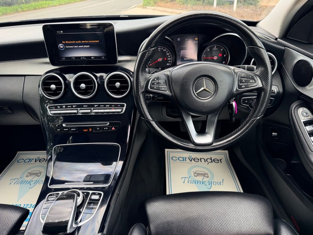 USED 2016 MERCEDES-BENZ C CLASS 2.1 C250d Sport Saloon 4dr Diesel 7G-Tronic+ Euro 6 (s/s) (204 ps) &pound;20 Road Tax|Camera|Heated Seats|Rear & Front Sensors|Cruise|