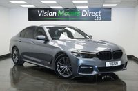 USED 2018 67 BMW 5 SERIES 2.0 520i M Sport Auto Euro 6 (s/s) 4dr Sat Nav, Parking Camera