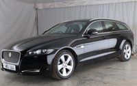 USED 2019 19 JAGUAR XF 2.0i Portfolio Sportbrake Auto Euro 6 (s/s) 5dr Black Leather, Sat Nav