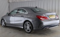USED 2019 68 MERCEDES-BENZ CLA 1.6 CLA180 AMG Line Edition Coupe 7G-DCT Euro 6 (s/s) 4dr Black Leather, Parking Camera