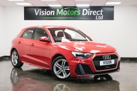 USED 2019 19 AUDI A1 1.0 TFSI 30 S line Sportback Euro 6 (s/s) 5dr Black Leather, Privacy