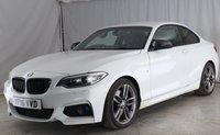 USED 2016 16 BMW 2 SERIES 2.0 228i M Sport Auto Euro 6 (s/s) 2dr Full Black Leather, 2 Keys