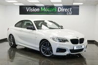 USED 2016 16 BMW 2 SERIES 2.0 228i M Sport Auto Euro 6 (s/s) 2dr Full Black Leather, 2 Keys