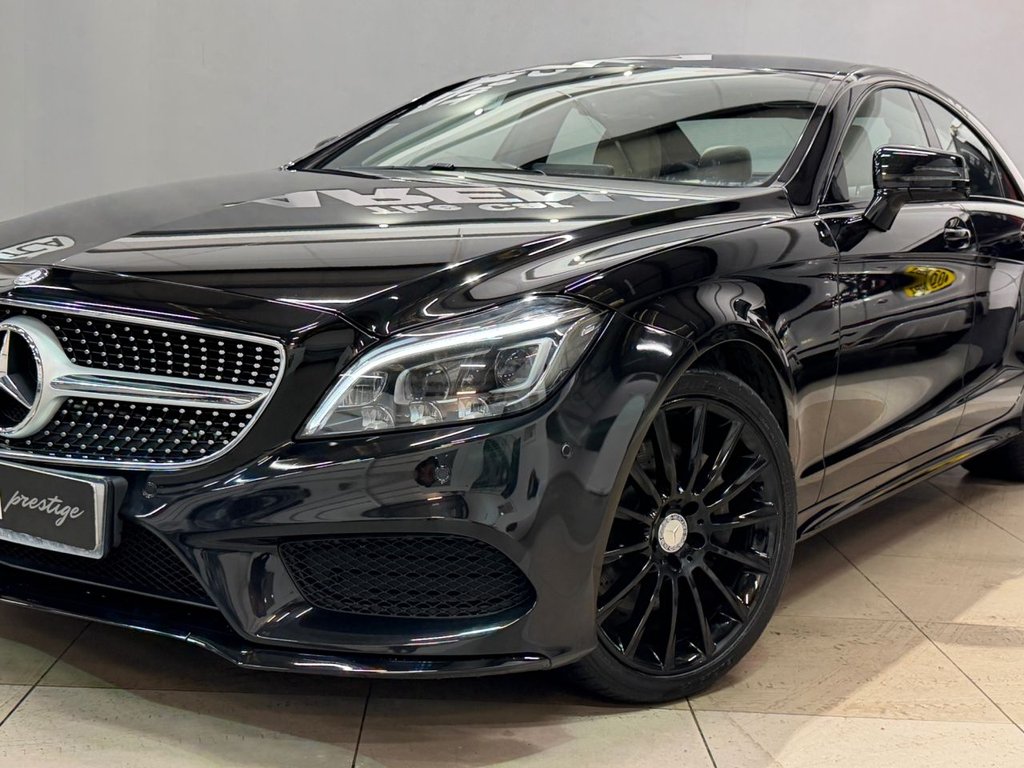 USED 2016 16 MERCEDES-BENZ CLS CLASS 3.0 CLS350d V6 AMG Line Coupe 4dr Diesel G-Tronic+ Euro 6 (s/s) (258 ps) 