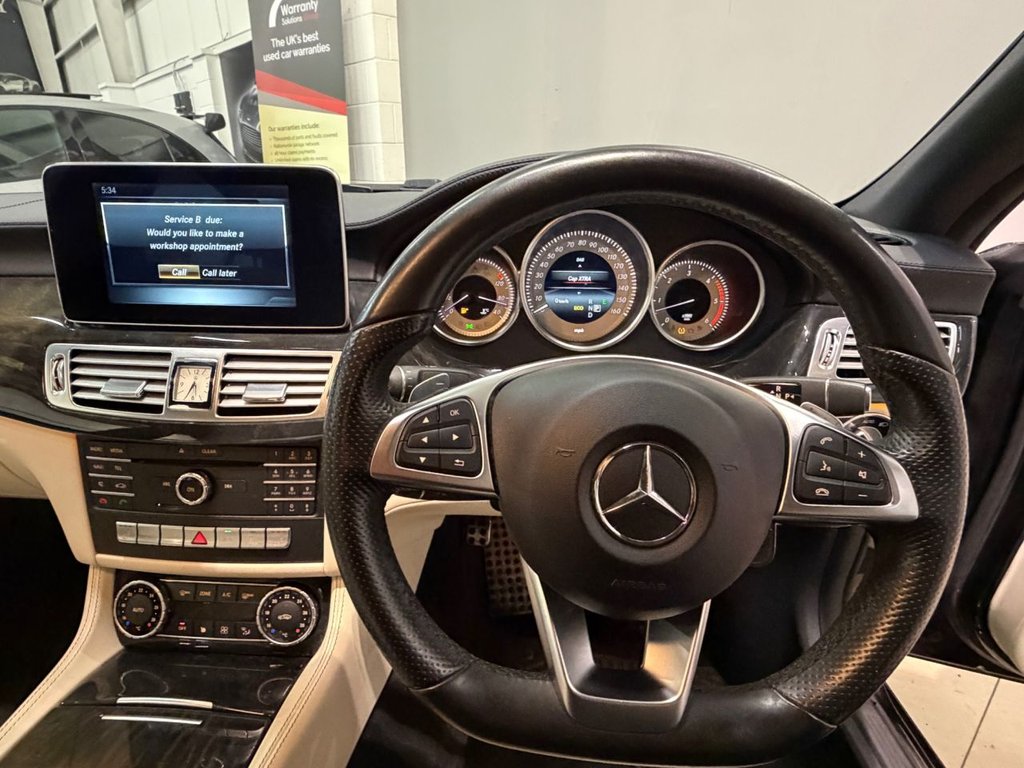 USED 2016 16 MERCEDES-BENZ CLS CLASS 3.0 CLS350d V6 AMG Line Coupe 4dr Diesel G-Tronic+ Euro 6 (s/s) (258 ps) 