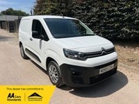 USED 2020 69 CITROEN BERLINGO 1.5 BlueHDi 1000 Enterprise M Panel Van 5dr Diesel Manual SWB Euro 6 (s/s) (100 ps) SAVE 20%, 5 SPEED, A/C, CARPLAY