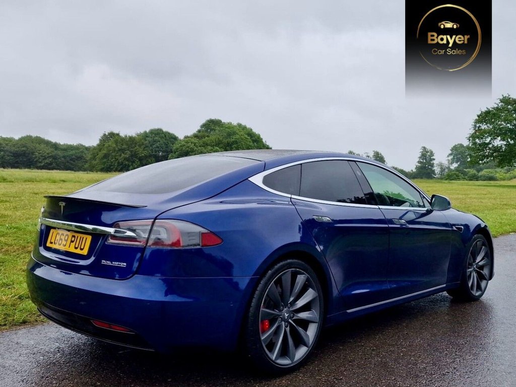 USED 2019 69 TESLA MODEL S (Dual Motor) Performance Hatchback 5dr Electric Auto 4WD (Ludicrous) (603 bhp) FINANCE AVAILABLE