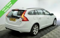 USED 2014 14 VOLVO V60 1.6 D2 SE Nav Estate 5dr Diesel Manual Euro 5 (s/s) (115 ps) With full documented service history backed up by dealer stamps and invoices.Heated seats, 17 in Alloy wheels, achieving an impressive 69 miles per gallon. Its low CO2 emissions and low insurance group rating further highlight how this vehicle is more economical to own. Will have full service and new MOT Prior to collection and come with 18 months parts and labour gold cover warranty FOC.