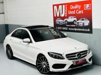 USED 2015 15 MERCEDES-BENZ C CLASS 2.1 C250 BlueTEC AMG Line G-Tronic+ Euro 6 (s/s) 4dr 