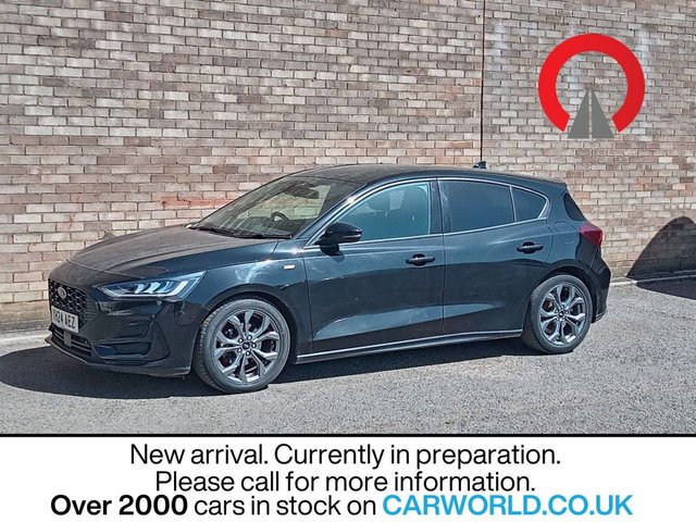 View our Ford Focus 1.0T EcoBoost MHEV ST-Line Hatchback 5dr Petrol Hybrid Manual Euro 6 (s/s) (125 ps)