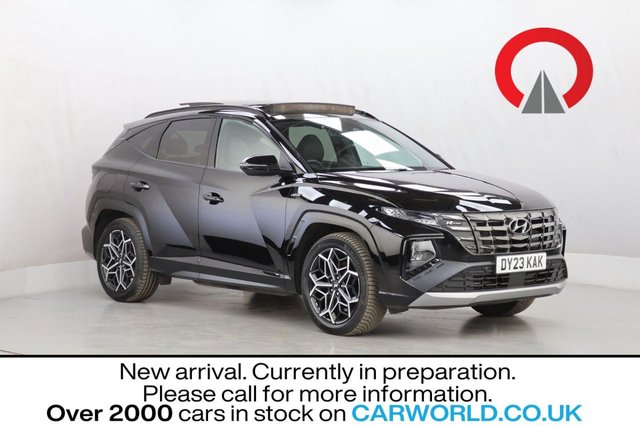 View our Hyundai Tucson 1.6 T-GDi 13.8kWh N Line S SUV 5dr Petrol Plug-in Hybrid Auto 4WD Euro 6 (s/s) (265 ps)