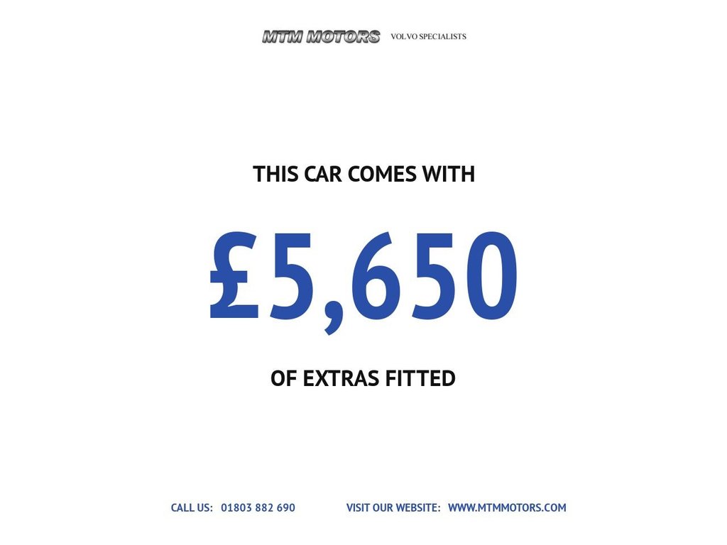 USED 2014 14 VOLVO V40 1.6 D2 SE Lux Nav Hatchback 5dr Diesel Manual Euro 5 (s/s) (115 ps) FULL SERVICE HISTORY