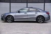 USED 2022 22 MERCEDES-BENZ A-CLASS 1.3 A250e 15.6kWh AMG Line Edition (Premium Plus) Saloon 4dr Petrol Plug-in Hybrid 8G-DCT Euro 6 (s/s) (218 ps) 1 Former Keeper | Full Mercedes-Benz Service History | 2 Keys | Satellite Navigation | Reversing Camera | Electric Panoramic Sunroof | Satellite Navigation | Half Leather Upholstery | Privacy Glass | Premium Plus | Hybrid Petrol | MOT Valid (31/05/2027)