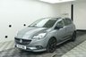 USED 2019 19 VAUXHALL CORSA 1.4i ecoTEC SRi VX Line Nav Black Hatchback 5dr Petrol Manual Euro 6 (90 ps) ONLY 38,488 MILES+THIS VEHICLE WILL COME WITH A NEW 12 MONTH MOT+NAVI 4.0 INTELLILINK TOUCHSCREEN NAVIGATION SYSTEM+AIR-CONDITIONING+LED DAYTIME RUNNING LIGHTS+'SATIN STEEL GREY' PAINT+17 INCH ALLOY WHEELS.
